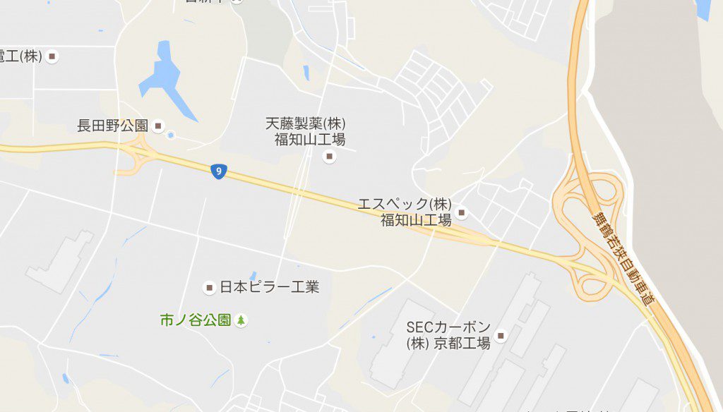 福知山市の道路