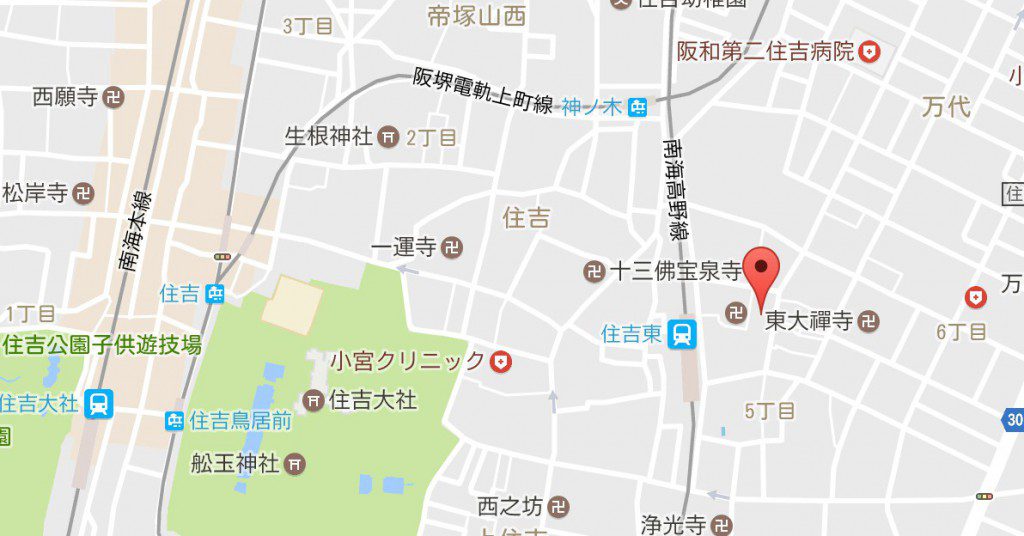 べらしお福祉店地図