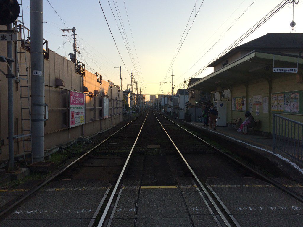 阪堺電車の線路