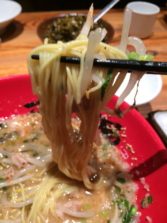 ずんどう屋細麺