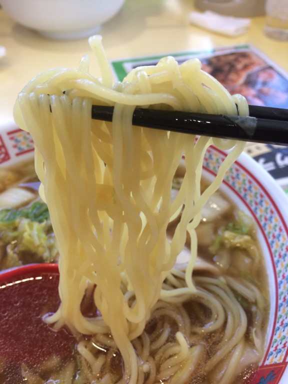 おいしいラーメンの麺